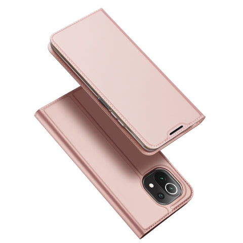 DUX DUCIS Skin Pro eleganten etui/ovitek za Xiaomi (Mi) 11 Lite 5G (NE) | Rose Gold