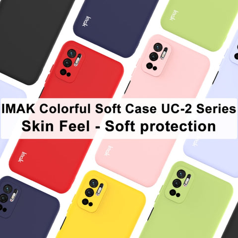 Ovitek za Xiaomi Redmi Note 10 5G/Poco M3 Pro 5G/4G | IMAK Silikonski, Črn