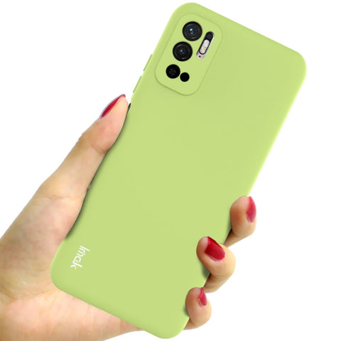 Ovitek za  Xiaomi Redmi Note 10 5G/Poco M3 Pro 5G/4G | IMAK Silikonski, Limeta barva