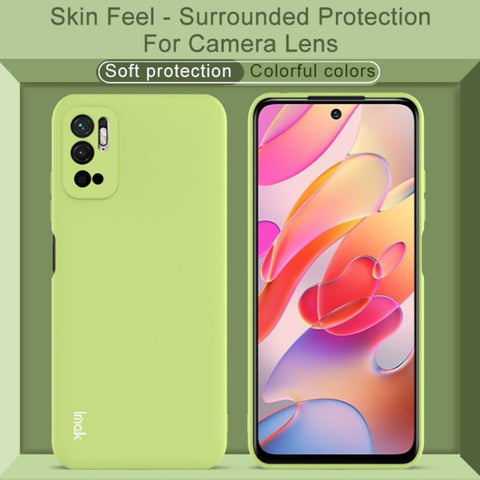 Ovitek za  Xiaomi Redmi Note 10 5G/Poco M3 Pro 5G/4G | IMAK Silikonski, Limeta barva