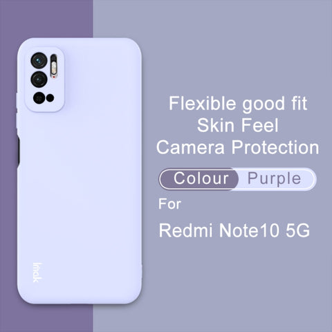 Ovitek za Xiaomi Redmi Note 10 5G/Poco M3 Pro 5G/4G | IMAK Silikonski, vijoličen