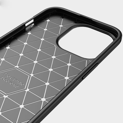 Ovitek za iPhone 13 Pro Max | Carbon vzorec | Črn