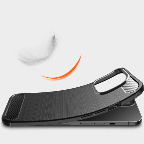 Ovitek za iPhone 13 Pro Max | Carbon vzorec | Rdeč