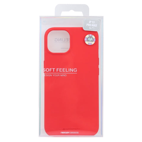 Ovitek za iPhone 13 Pro Max | Goospery Soft Feeling | Rdeč