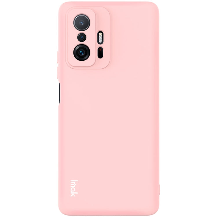 Ovitek za  Xiaomi 11T (Pro) | IMAK Silikonski , Pink