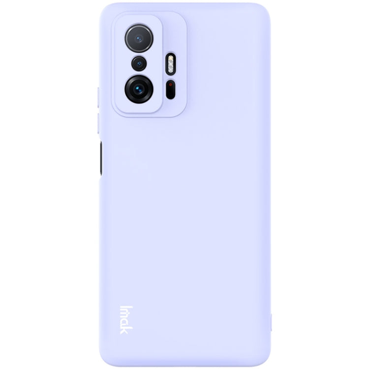 Ovitek za  Xiaomi 11T (Pro) | IMAK Silikonski , vijoličen