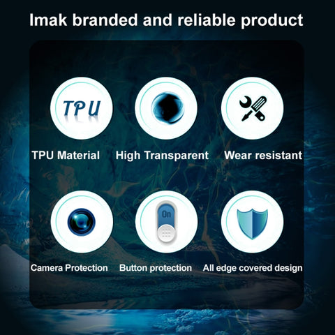 IMAK ovitek za Samsung A53 5G | Prozoren