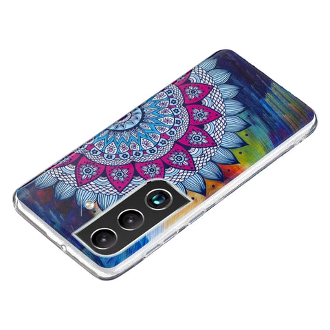 Ovitek za Samsung S22 5G | Prozoren, Mandala