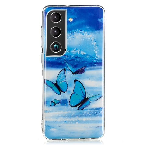 Ovitek za Samsung S22 5G | Prozoren, metulji