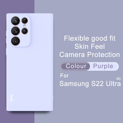 IMAK ovitek za Samsung S22 Ultra | Vijoličen