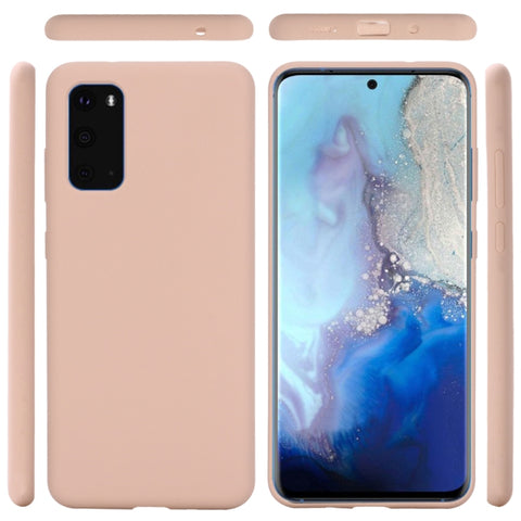 Ovitek za Samsung S20 | Liquid Silicone | Pink