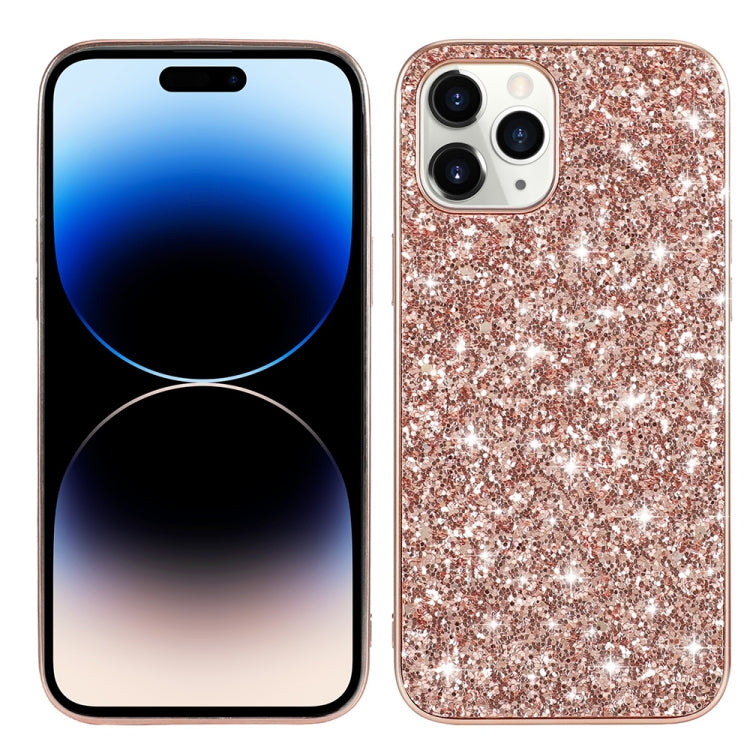Ovitek za iPhone 14 Pro | Glitter Powder, Rose Gold