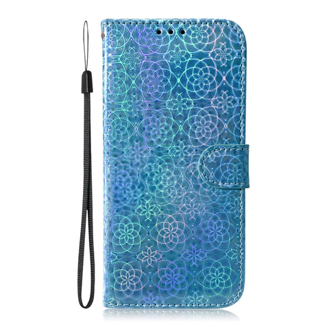 Eleganten etui/ovitek za iPhone 14 Pro Max, Hologram, moder