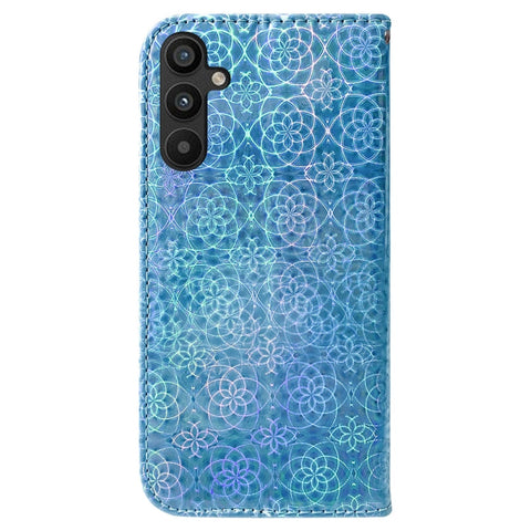 Eleganten etui/ovitek za Samsung A34 5G, Hologram, moder