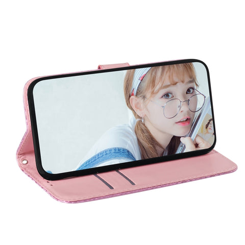 Eleganten etui/ovitek za Samsung A54 5G, Hologram, Pink