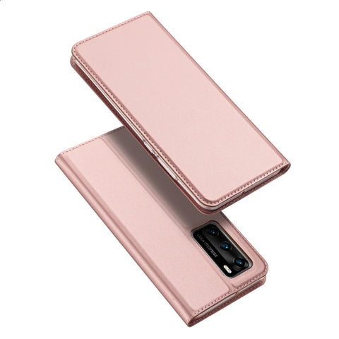 Eleganten etui/ovitek Dux Ducis za Huawei P40 | Skin Pro, Rose Gold