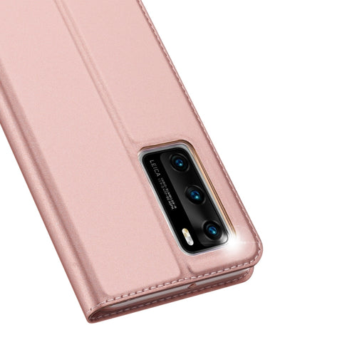 Eleganten etui/ovitek Dux Ducis za Huawei P40 | Skin Pro, Rose Gold