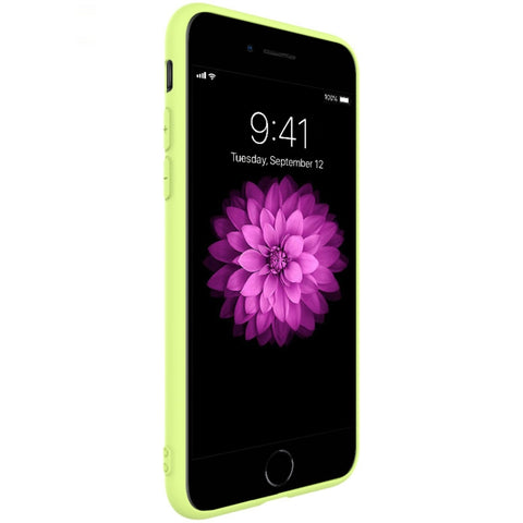 Ovitek za iPhone SE 2020, 7 in 8 | IMAK Silikonski | Limeta barva