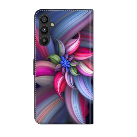 Eleganten etui/ovitek za  Samsung A34 5G, Barvite rože