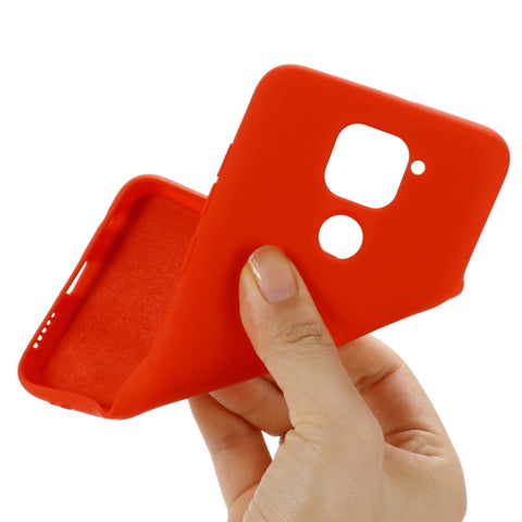 Ovitek za Xiaomi Redmi Note 9 | Liquid Silicone, rdeč
