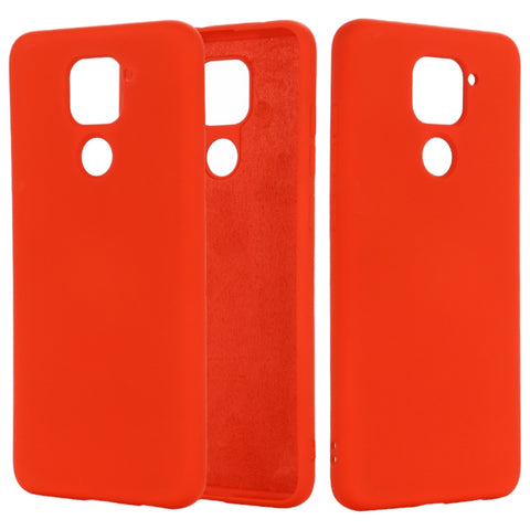 Ovitek za Xiaomi Redmi Note 9 | Liquid Silicone, rdeč