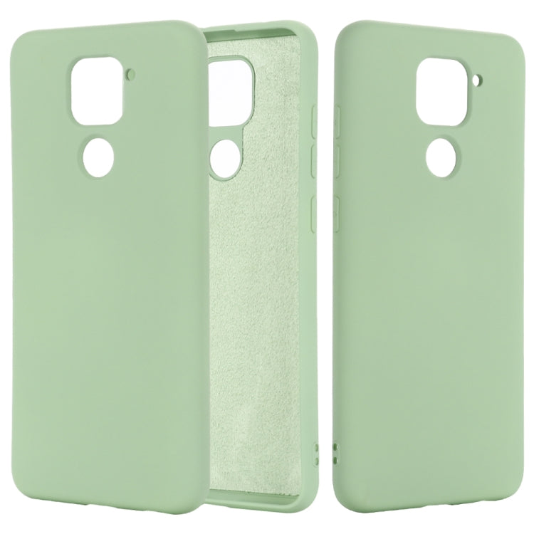 Ovitek za Xiaomi Redmi Note 9 | Liquid Silicone, olivno zelen