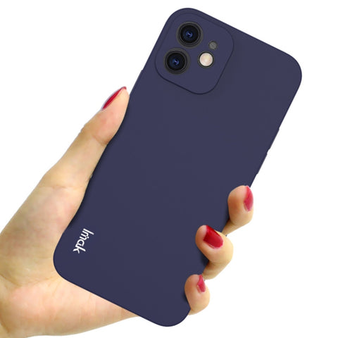 Ovitek za iPhone 12 Mini | IMAK Silikonski | Moder