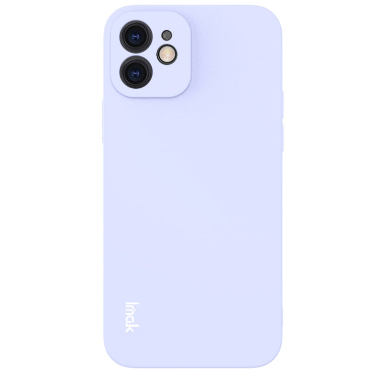 Ovitek za iPhone 12 Mini | IMAK Silikonski | Vijolična barva