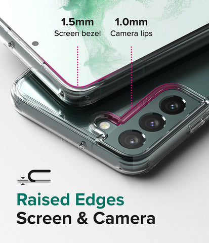 RINGKE Fusion ovitek za Samsung S22 Plus, Smoke Black