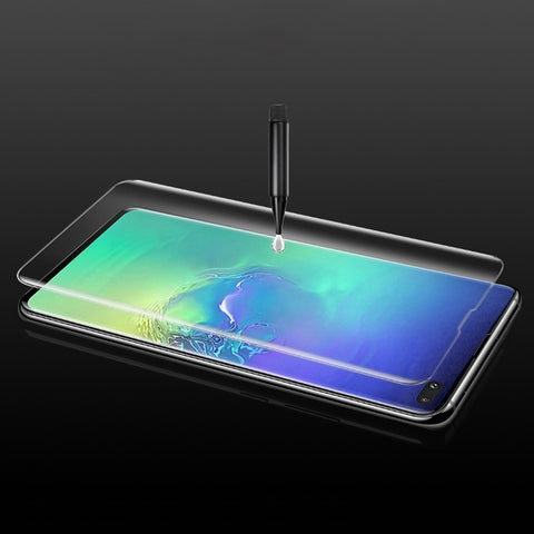 UV 9H kaljeno zaščitno steklo za Samsung S10 Plus