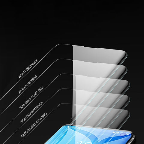 UV 9H kaljeno zaščitno steklo za Samsung S10 Plus