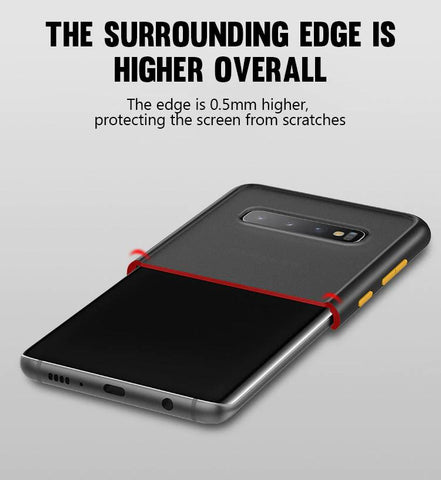 Anti-Shock ovitek - Samsung Note10 | Rdeč