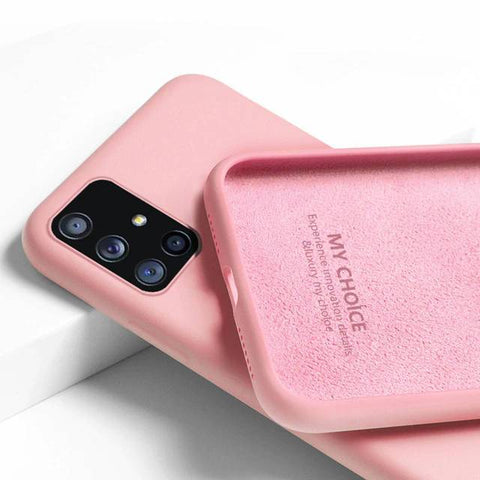 Ovitek za Samsung S20 Ultra | Liquid Silicone | Pink