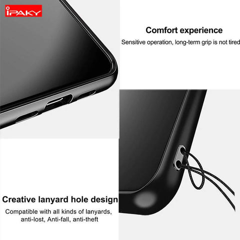 Ovitek za Samsung Note10 Plus | IPAKY Suitcase Stripe | Črn