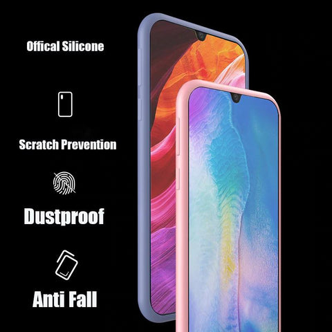 Liquid Silicone ovitek - Huawei Mate 20 Lite | Vijolčna barva