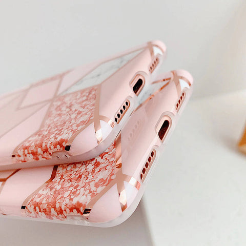 Ovitek za Huawei P40 Pro | Pink, vzorec marmorja
