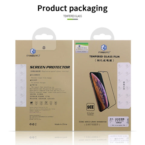 Premium zaščitno steklo za Samsung S21+ 5G | Pinwuyo Full Glue, črn rob