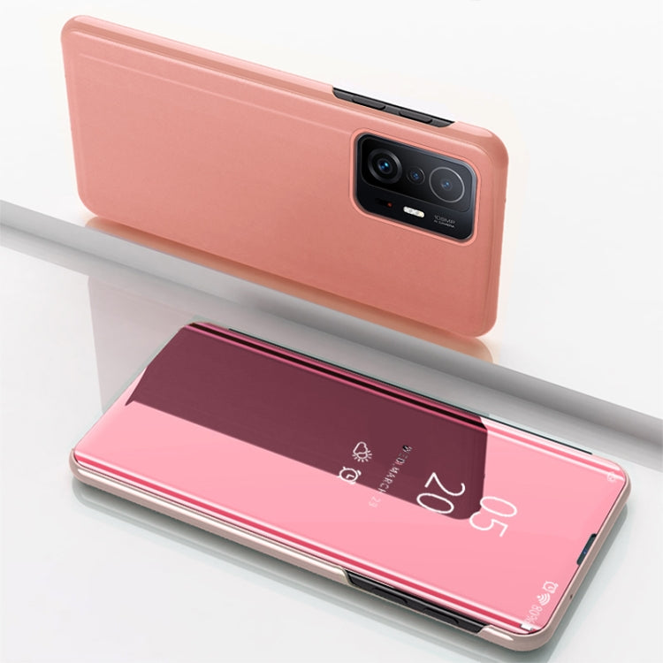Etui/ovitek s prednjim steklom za  Xiaomi 11T (Pro) | Rose Gold