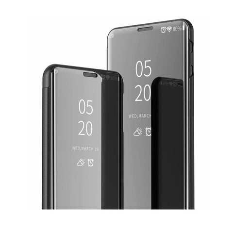 Etui/ovitek s prednjim steklom za  Samsung S22 Ultra | Črn