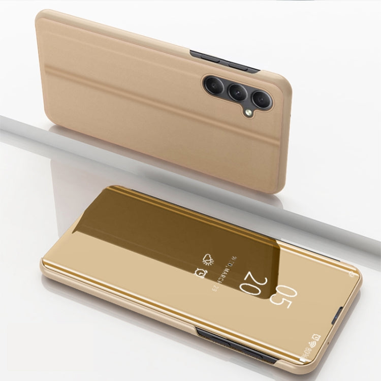 Etui/ovitek s prednjim steklom za  Samsung A34 5G, Gold
