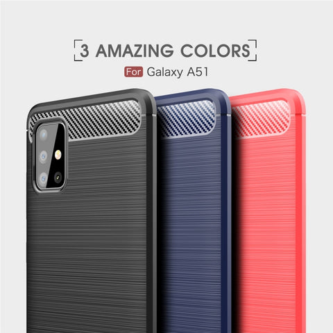 Ovitek za Samsung A51 | Carbon | Moder