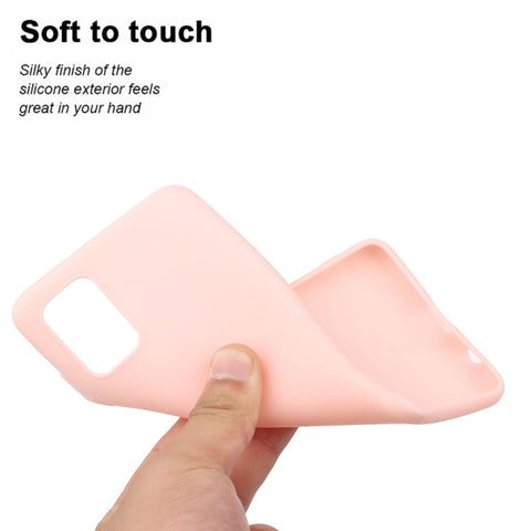 Ovitek za Samsung A51 | Silikonski | Pink