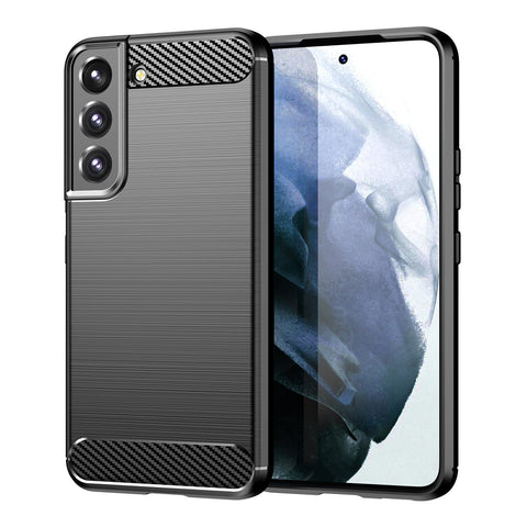 Ovitek za Samsung S22 Plus | Carbon vzorec | Črn