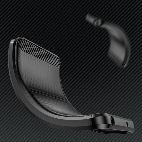 Ovitek za Xiaomi 12T / 12T Pro, Carbon, Črn