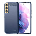 Ovitek za Samsung S23 Plus, Carbon vzorec, Moder