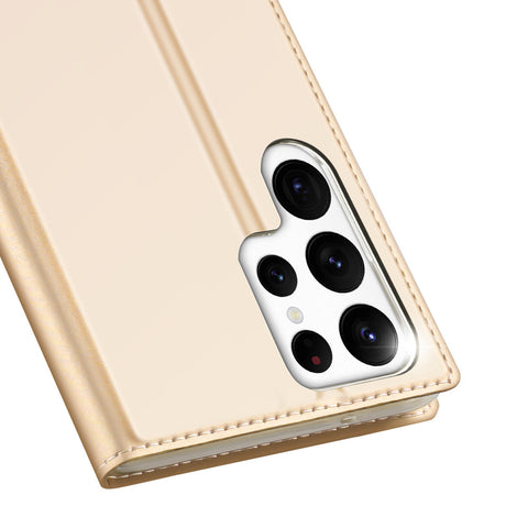 Eleganten etui/ovitek Dux Ducis SKIN PRO za Samsung S23 Ultra 5G, Gold