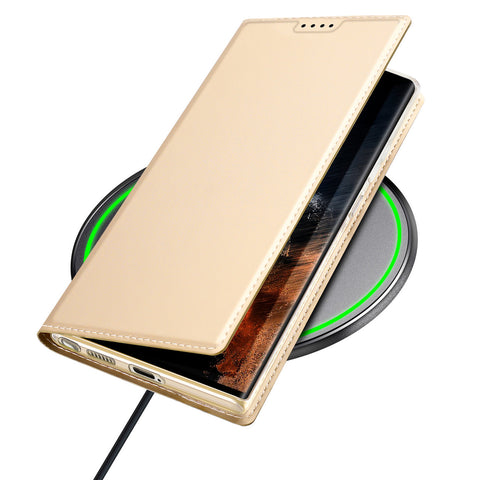 Eleganten etui/ovitek Dux Ducis SKIN PRO za Samsung S23 Ultra 5G, Gold