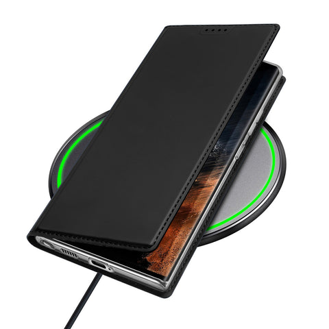 Eleganten etui/ovitek Dux Ducis SKIN PRO za Samsung S23 Ultra 5G, Črn