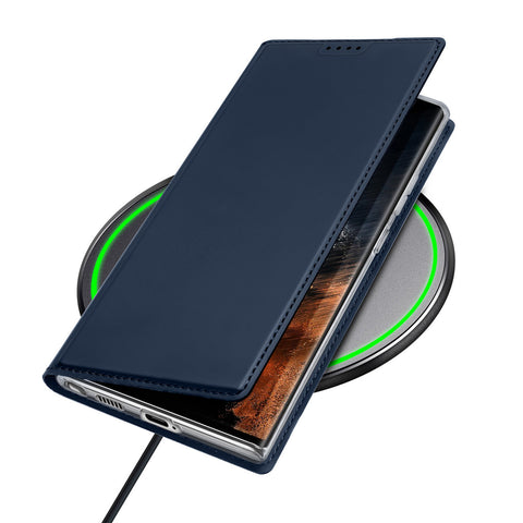 Eleganten etui/ovitek Dux Ducis SKIN PRO za Samsung S23 Ultra 5G, Moder