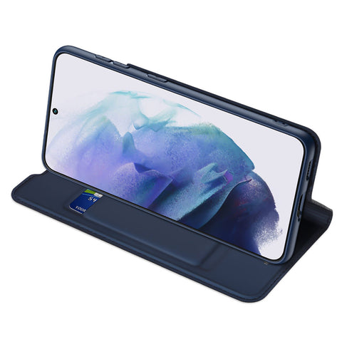 Eleganten etui/ovitek Dux Ducis za Samsung S22 | Skin Pro, Moder